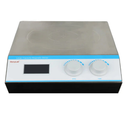 Large Capacity Magnetic Stirrer, 20-150 L, 100-1600 RPM, Digital Display with Timer Magnetic Stirrer