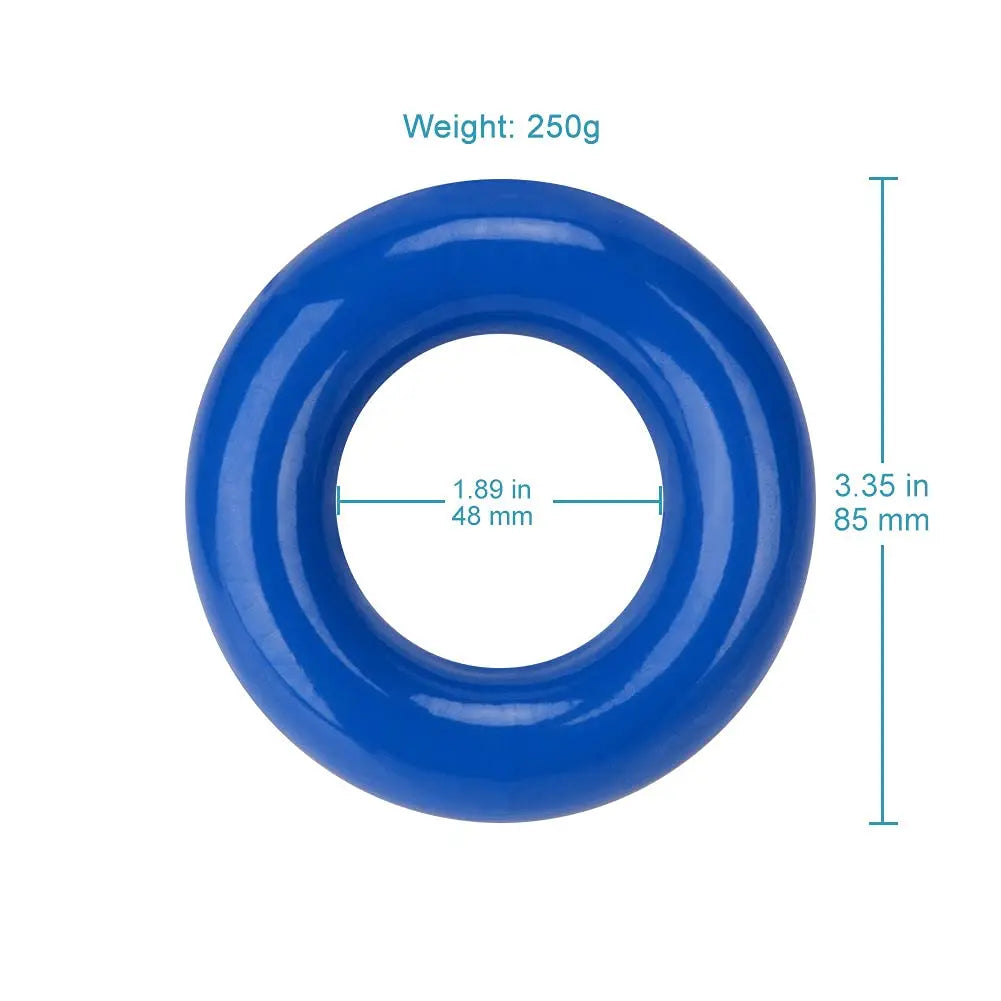 Lead Ring Flask Weight, Closed Lead Flask Ring, Vinyl Coated - StonyLab Support Rings 48-mm