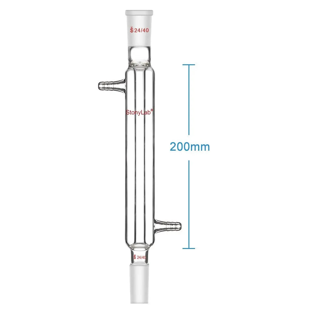 Distillation Kit Borosilicate Glass Transparent Reflux Allihn Condenser ...