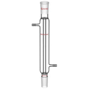 Borosilicate glass Liebig condenser with 200 mm 300 mm 400 mm and 500 mm jacket lengths for distillation and reflux laboratory setups StonyLab