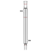 Borosilicate glass Liebig condenser with 200 mm 300 mm 400 mm and 500 mm jacket lengths for distillation and reflux laboratory setups StonyLab
