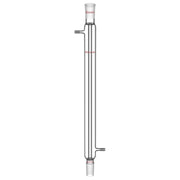 Borosilicate glass Liebig condenser with 200 mm 300 mm 400 mm and 500 mm jacket lengths for distillation and reflux laboratory setups StonyLab