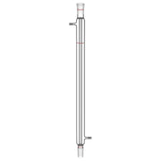 Borosilicate glass Liebig condenser with 200 mm 300 mm 400 mm and 500 mm jacket lengths for distillation and reflux laboratory setups StonyLab