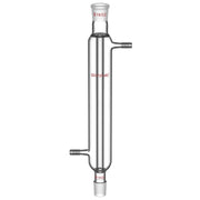 Borosilicate glass Liebig condenser with 200 mm 300 mm 400 mm and 500 mm jacket lengths for distillation and reflux laboratory setups StonyLab