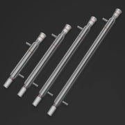 Borosilicate glass Liebig condenser with 200 mm 300 mm 400 mm and 500 mm jacket lengths for distillation and reflux laboratory setups StonyLab