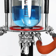 Comprehensive product view and setup components for StonyLab 20L Jacketed Glass Reactor System with Lifting and Rotary Mixing Function