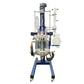 Lifting Rotary Single or Dual Jacketed Glass Reactor Systems, 5L  Reactors - Glass