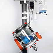StonyLab 5L Jacketed Glass Reactor System with Lifting and Rotary Mixing Function heavy duty chemical processing configuration