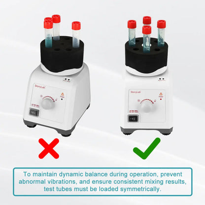 Light-Sensing Vortex Mixer, 0-3000RPM,Light sensing and continuous mode, Multi-adapter Vortex Mixers