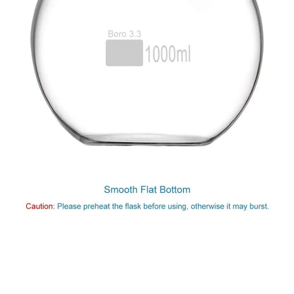 Long Neck Flat Bottom Flask, 100-2000 ml Flasks - Flat Bottom