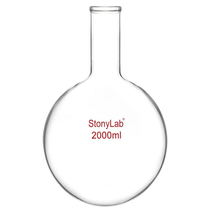 Long Neck Round Bottom Flask, 100-2000 ml Flasks-Round Bottom 2000 ml