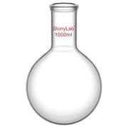 StonyLab Long Neck Round Bottom Flask for professional laboratory applications