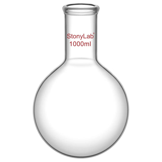 Long Neck Round Bottom Flask, 100-2000 ml Flasks-Round Bottom-1 Neck