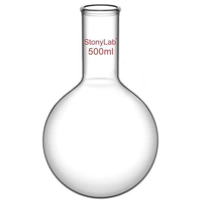 Long Neck Round Bottom Flask, 100-2000 ml Flasks-Round Bottom-1 Neck