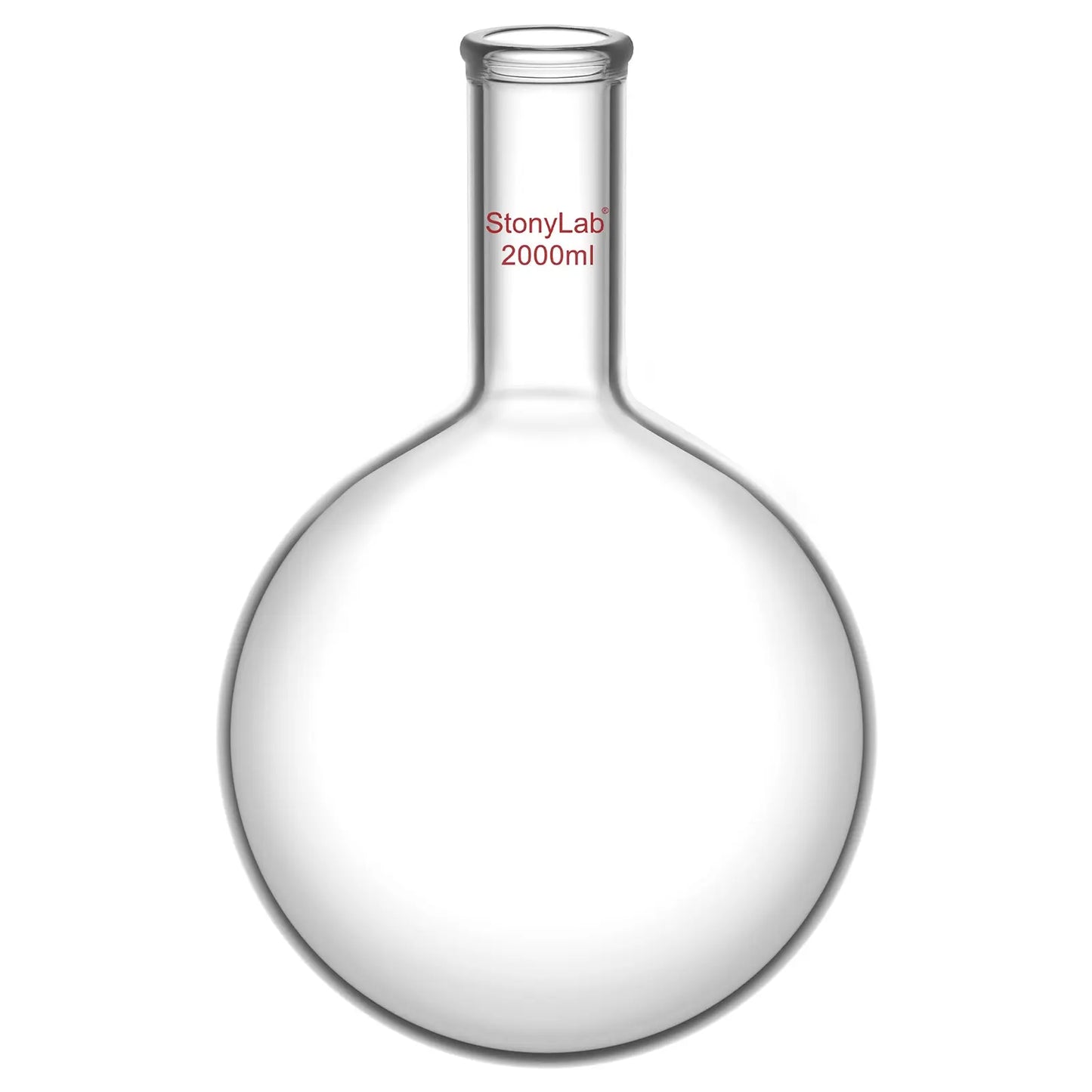 Long Neck Round Bottom Flask, 100-2000 ml Flasks-Round Bottom-1 Neck