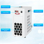Close-up view showing the precise design and material of StonyLab Refrigerated Circulator