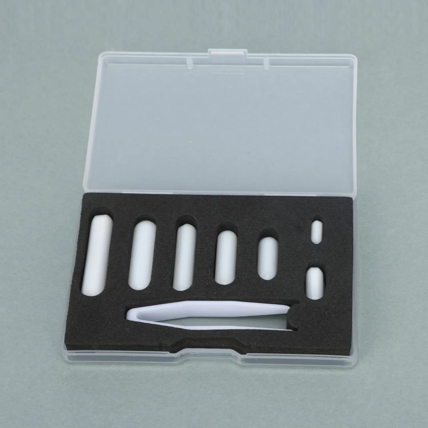 Alternative angle showing underlying build quality of StonyLab Magnetic Stir Bar Set