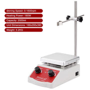 Detailed structural assembly component for StonyLab Heating Magnetic Stirrer