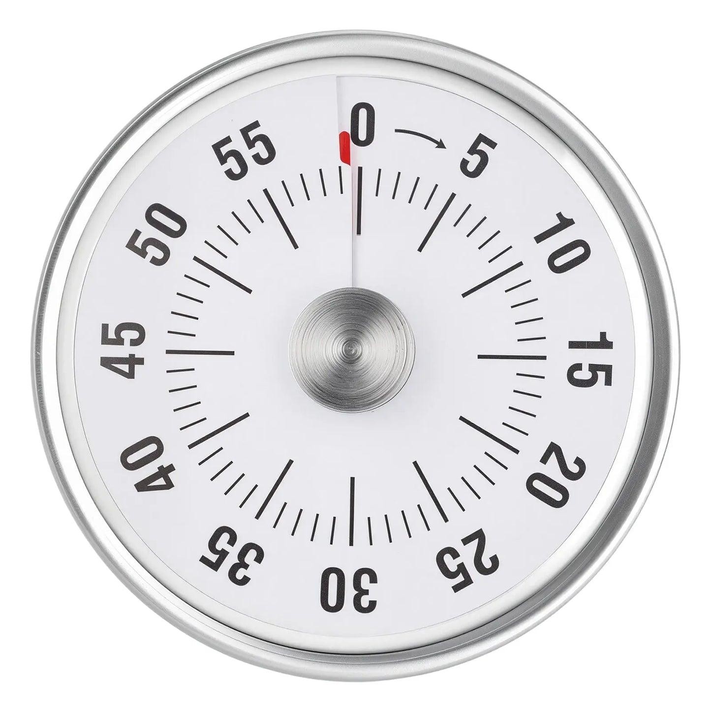 Mechanical Timer, 60-Minute Countdown Timer with Magnetic Backing