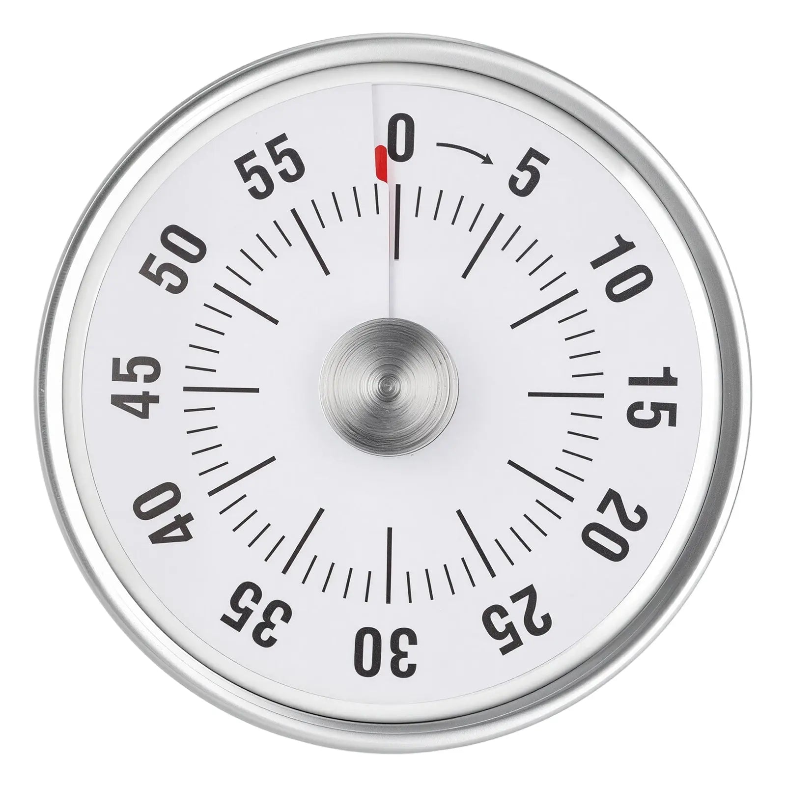 Mechanical Timer, 60-Minute Countdown Timer with Magnetic Backing