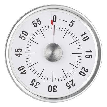 Mechanical Timer, 60-Minute Countdown Timer with Magnetic Backing