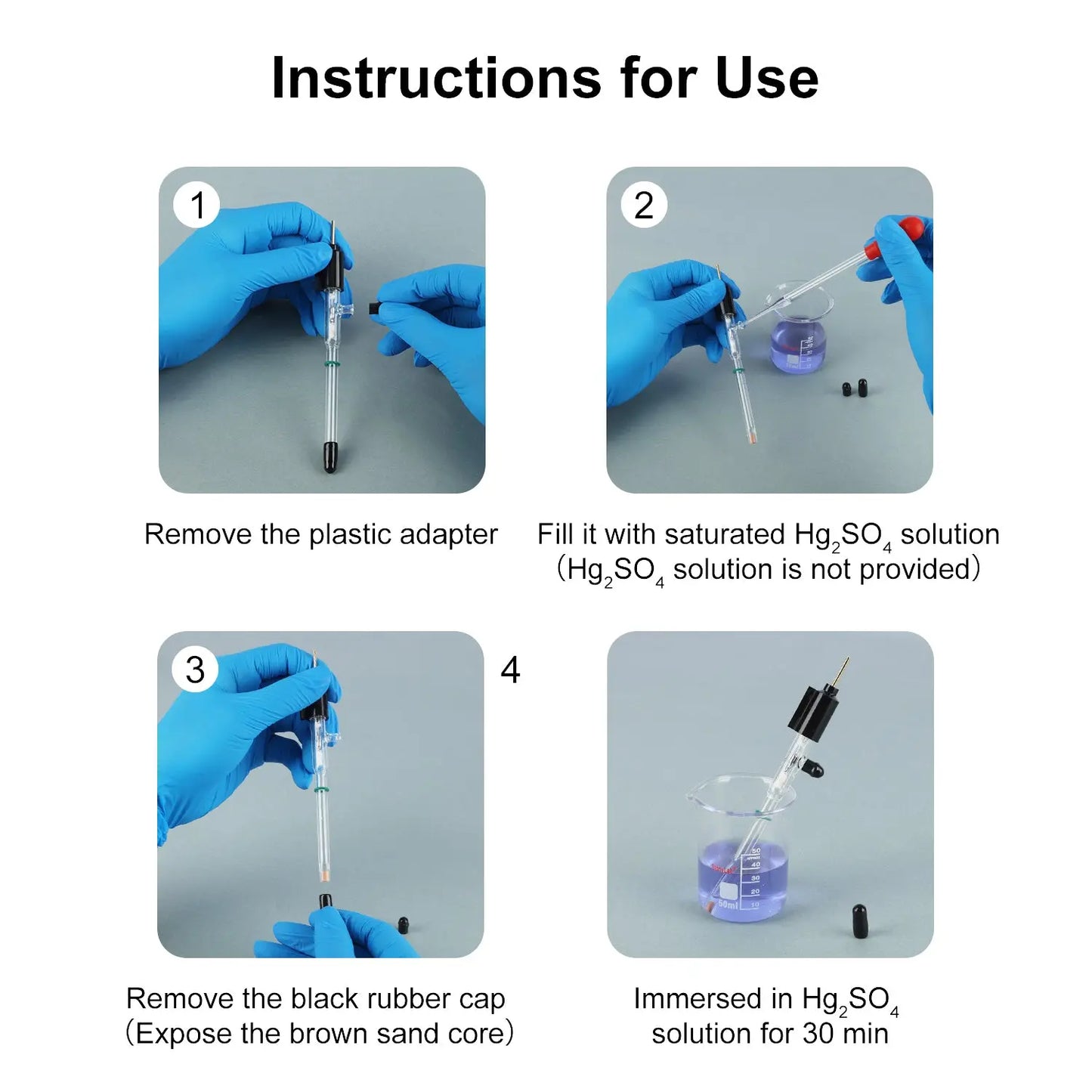 Mercury Sulfate Electrode Reference Electrode