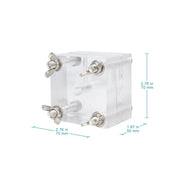 Metal-Air Battery Testing Cell Kit, Zinc-Air Battery Test Fixture with Air Electrode Accessories for ORR/OER Electrochemical Research