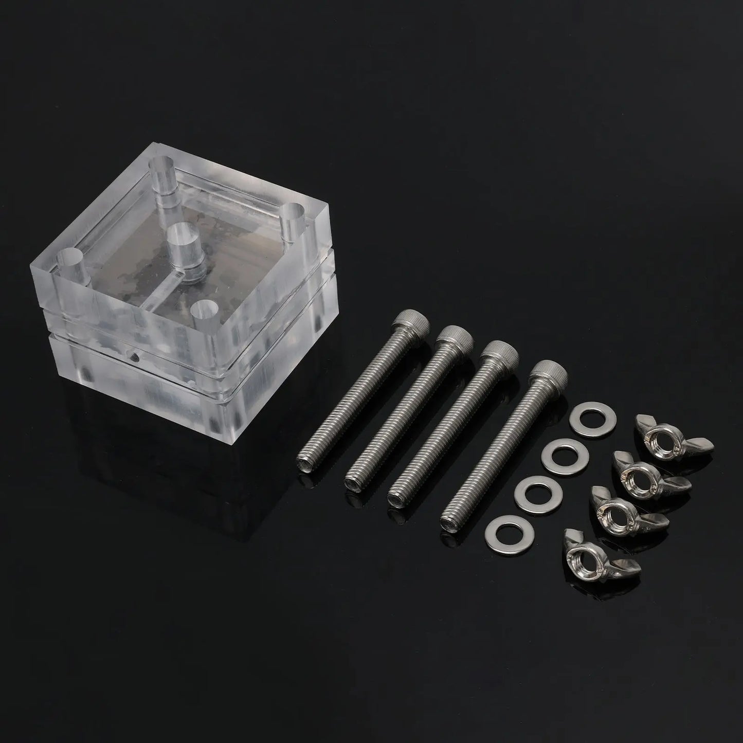 Metal-Air Battery Testing Cell Kit, Zinc-Air Battery Test Fixture with Air Electrode Accessories for ORR/OER Electrochemical Research