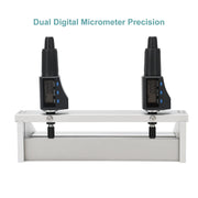 Side view and dimensional layout of the durable StonyLab Micrometer Adjustable Film Applicator