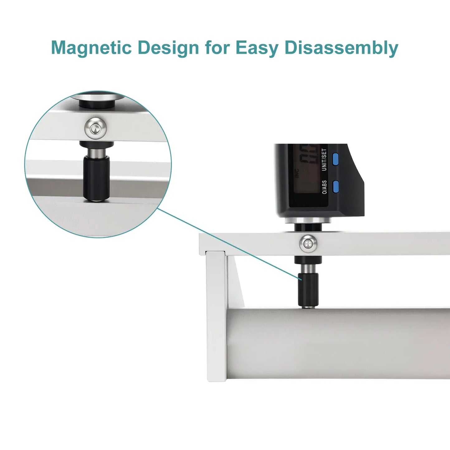 Micrometer Adjustable Film Applicator, Manual Coating Knife with Digital Micrometer Heads for Precision Thin Film Coating
