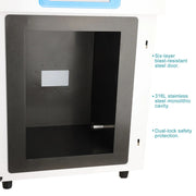 Alternative angle showing underlying build quality of StonyLab Microwave Chemical Synthesizer with Magnetic Stirring and UV