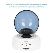 Comprehensive product view and setup components for StonyLab Mini Centrifuge