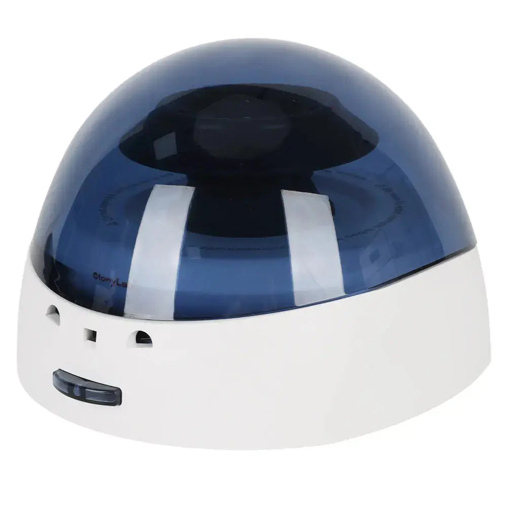 Side view and dimensional layout of the durable StonyLab Mini Centrifuge