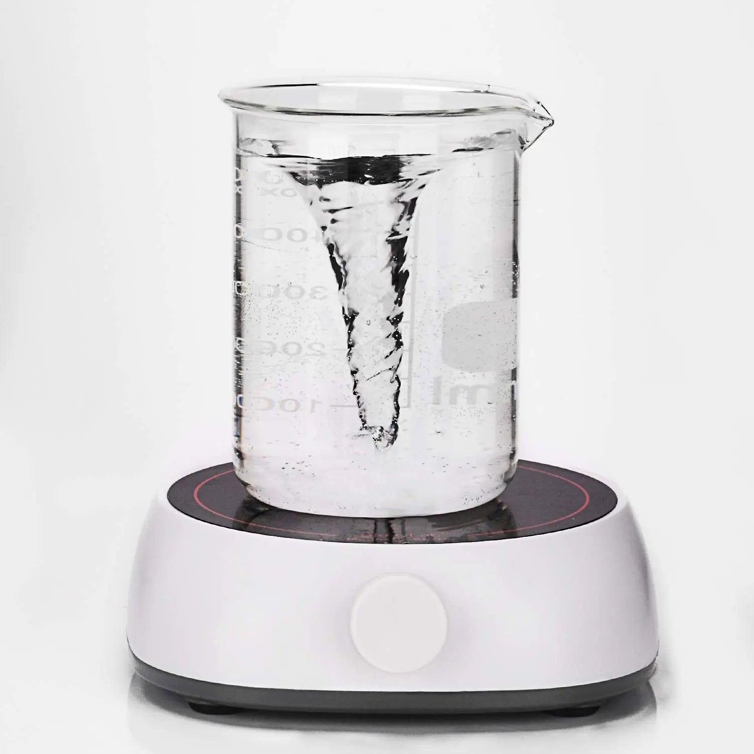 Side view and dimensional layout of the durable StonyLab Mini Magnetic Stirrer