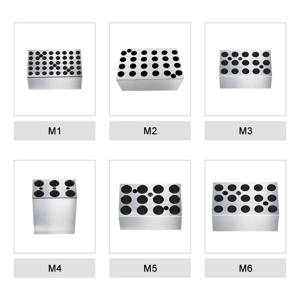 Mini Metal Bath Module Block for StonyLab Bath Incubator (B0B84VLSP7) Incubator