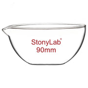 Alternative angle showing underlying build quality of StonyLab Evaporating Dish