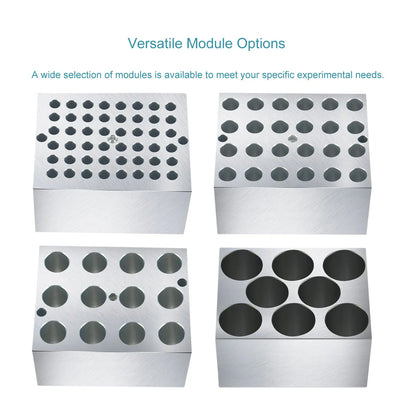 Modular Thermostatic Metal Bath, RT+5~150℃, Precise Temp Control & Multi-Module Options Baths