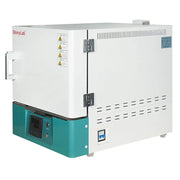 Side view and dimensional layout of the durable StonyLab Muffle Furnace