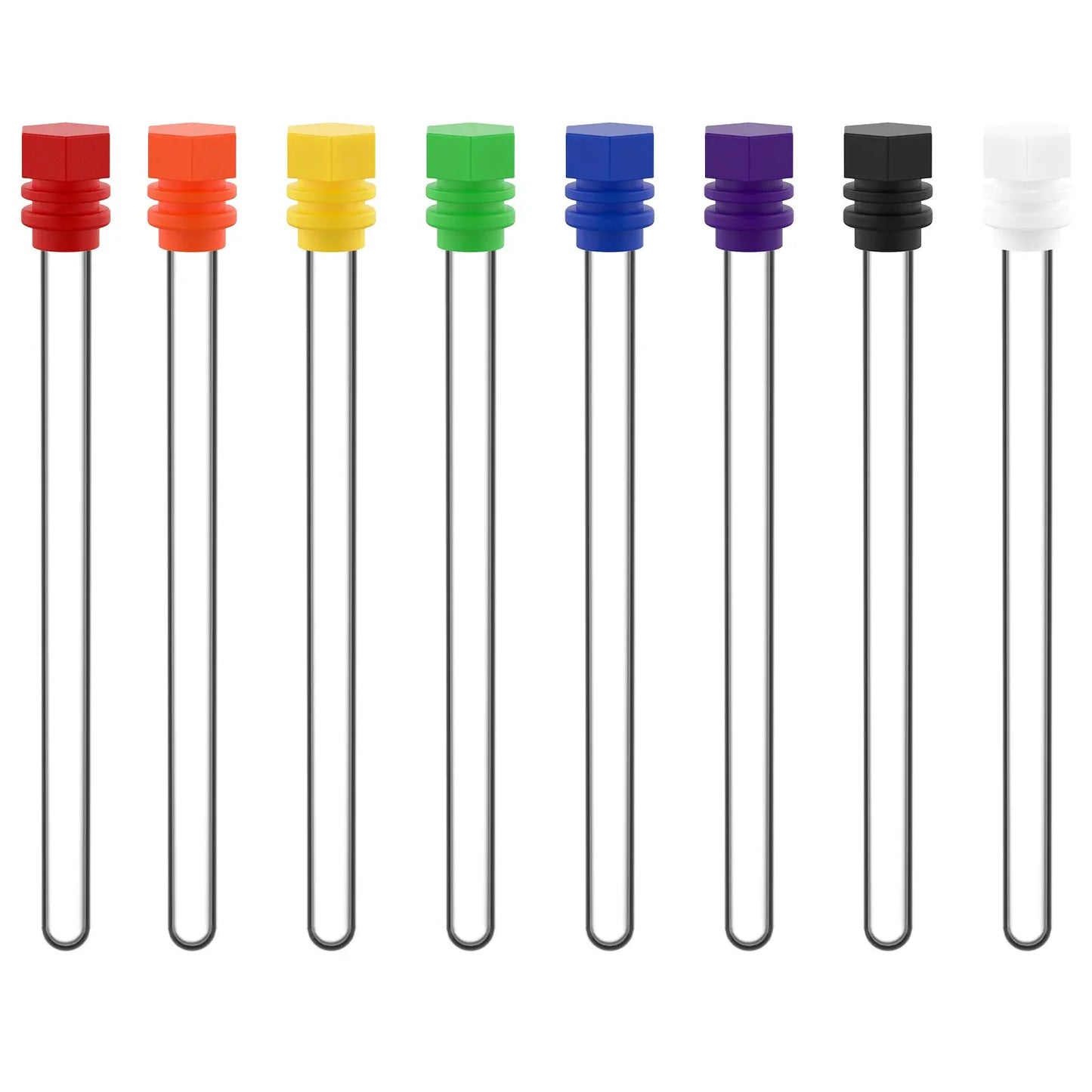 NMR Tubes with Caps, 4.9 mm OD x 177 mm Length, 100-Pack