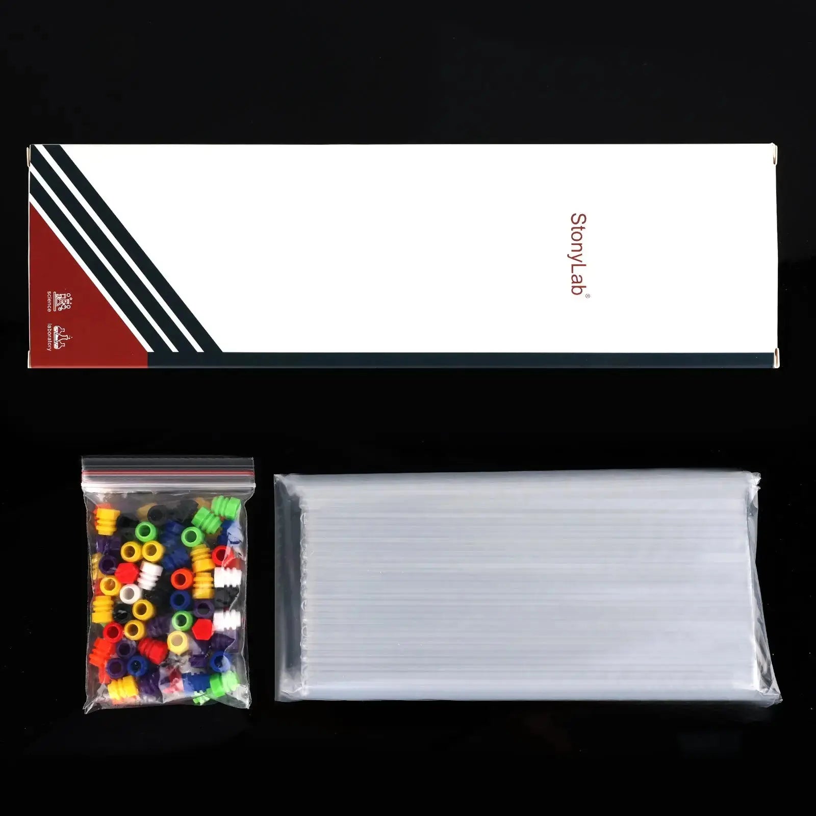 NMR Tubes with Caps, 4.9 mm OD x 177 mm Length, 100-Pack