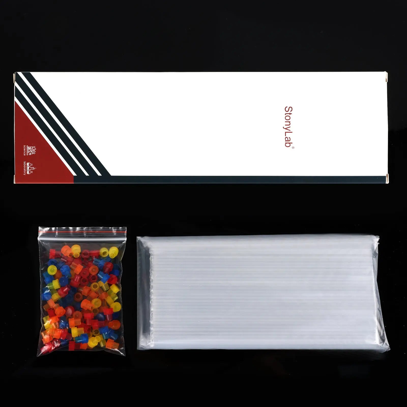NMR Tubes with Caps, 4.9 mm OD x 177 mm Length, 100-Pack NMR Tubes