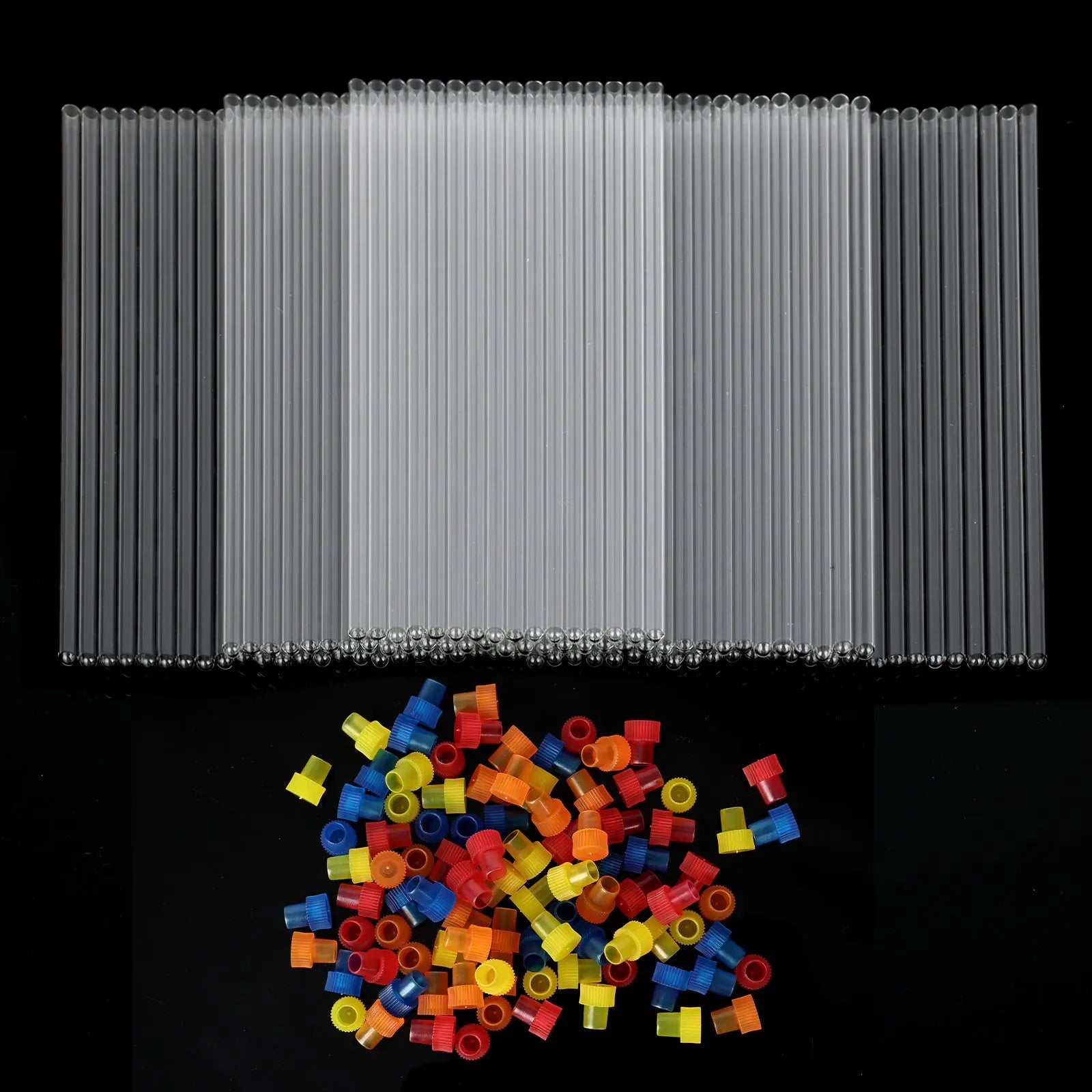NMR Tubes with Caps, 4.9 mm OD x 177 mm Length, 100-Pack NMR Tubes