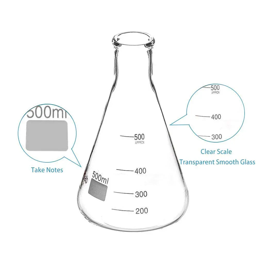 Narrow Mouth Erlenmeyer Flasks, 25-5000 ml Flasks - Erlenmeyer