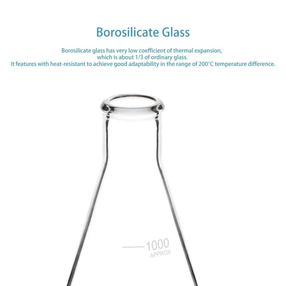 Narrow Mouth Erlenmeyer Flasks, 25-5000 ml Flasks-Erlenmeyer