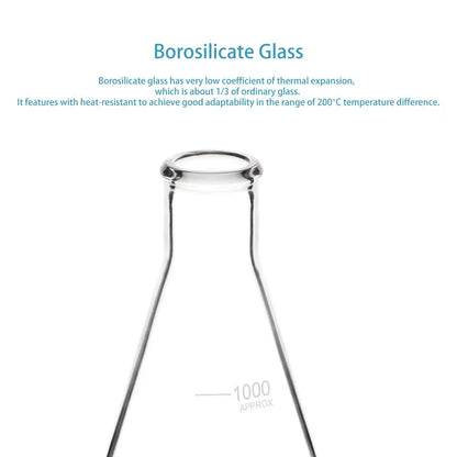 Narrow Mouth Erlenmeyer Flasks, 25-5000 ml Flasks-Erlenmeyer