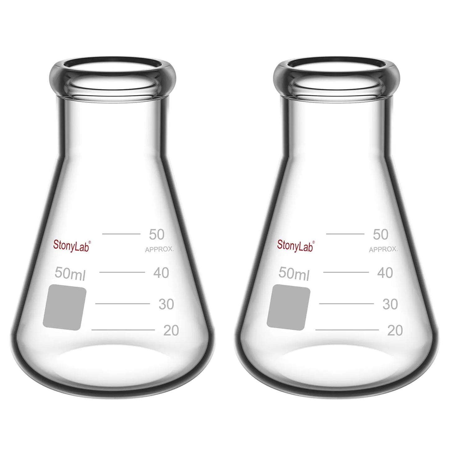 Narrow Mouth Erlenmeyer Flasks, 25-5000 ml Flasks-Erlenmeyer