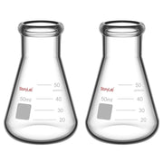Comprehensive product view and setup components for StonyLab Narrow Mouth Erlenmeyer Flasks