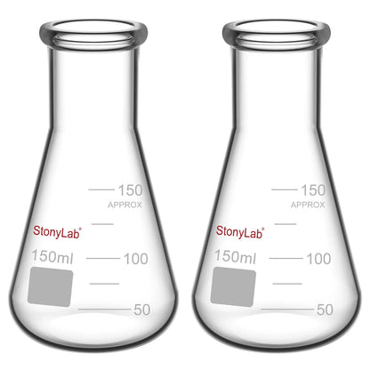 Narrow Mouth Erlenmeyer Flasks, 25-5000 ml Flasks-Erlenmeyer
