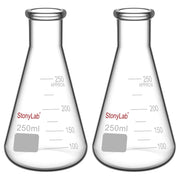 Comprehensive product view and setup components for StonyLab Narrow Mouth Erlenmeyer Flasks