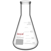 Comprehensive product view and setup components for StonyLab Narrow Mouth Erlenmeyer Flasks